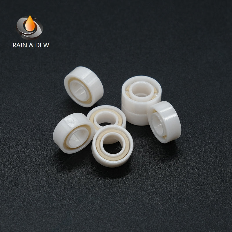 1/2Pcs MR105CE 5*10*4mm Full Ceramic Bearing  Ceramic ZrO2 Bearing  For Fishing Reel