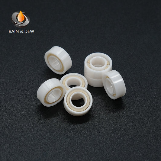 1/2Pcs MR105CE 5*10*4mm Full Ceramic Bearing  Ceramic ZrO2 Bearing  For Fishing Reel