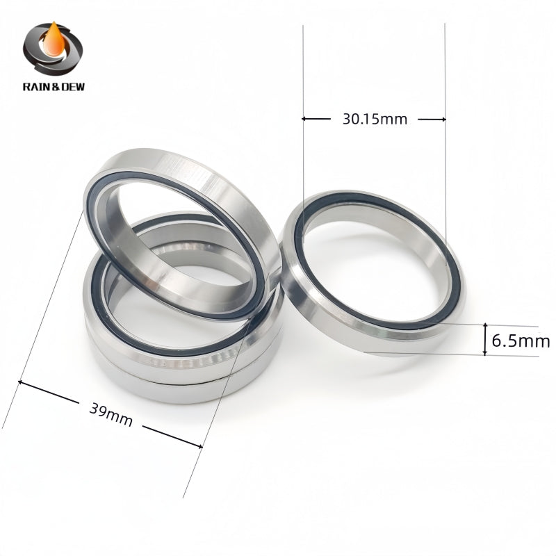 10PCS MH-P04  30.15X39X6.5 mm Bicycle Headset Bearing 45/45 Degree Chrome Steel Tapered Upper Lower Tapered Parts Repair