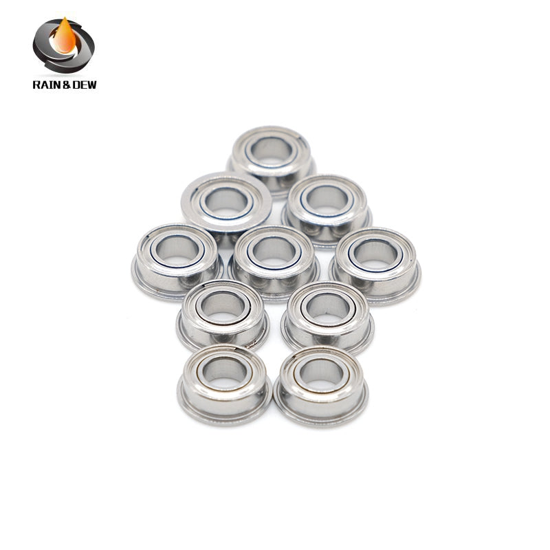 10PCS Miniature Flanged Bearing SF606ZZ	6X17X6mm for Precision Machinery & Models