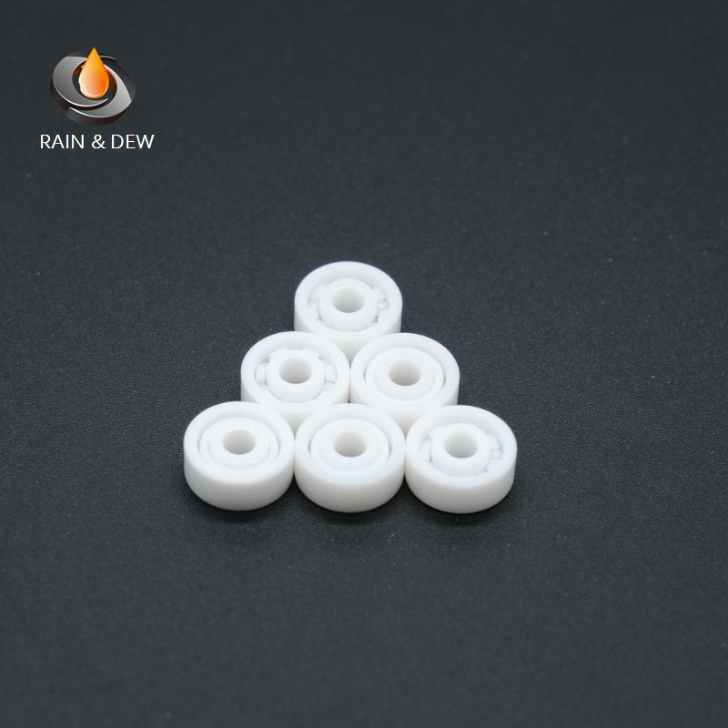 1/2Pcs 623 CE 3*10*4mm  Full Ceramic Bearing ABEC-9 Zirconia ZRO2 High Precision Spinning Bearing for Fishing Reel