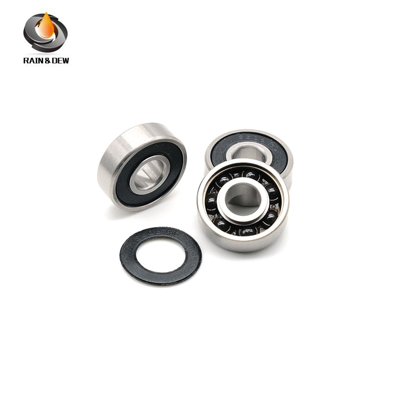 10PCS S608RS CB 8x22x7 mm Hybrid Ceramic Si3N4 Ball Bearing Bicycle Bottom Brackets & Spares Rear wheel 608 RS 2RS Bearings