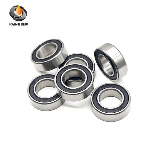 (6PCS) Bicycle Hybrid Ceramic Ball Bearing 173110 2RS CB Bicycle-specific 17x31x10mm Bicycle Hub Bearing Si3N4 Ceramic ABEC-9