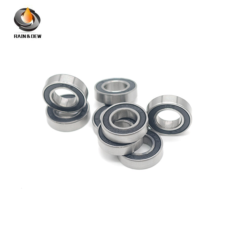 10pcs 6800 2RS Bearing 10x19x5 mm ABEC-7 Metric Thin Section 6800 RS Ball Bearings