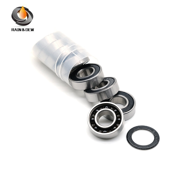 10PCS 696RS CB  6X15X5mm  Hybrid Ceramic Si3N4 Ball Bearing Bicycle Bottom Brackets & Spares Rear wheel 696 2RS Bearings
