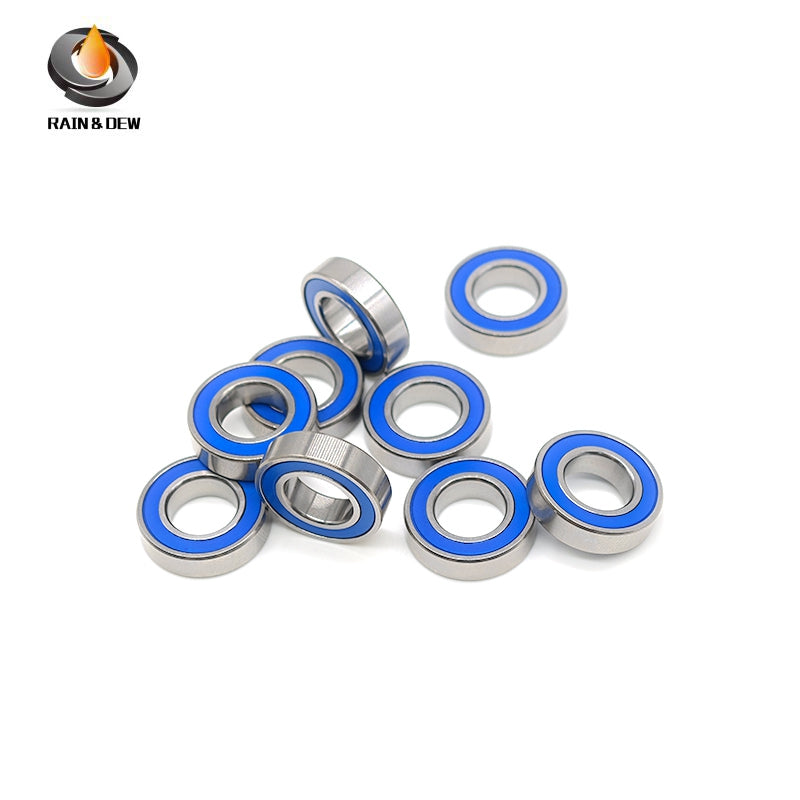 6800RS Bearing 10PCS 10X19X5 mm ABEC-7 Hobby Electric RC Car Truck Ball Bearings 6800-2RS Blue Sealed