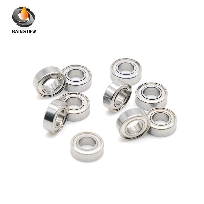 10Pcs SR166ZZ	4.763X9.525X3.175mm  Bearing ABEC-9 440C Roller Stainless Steel SR166ZZ Ball Bearings