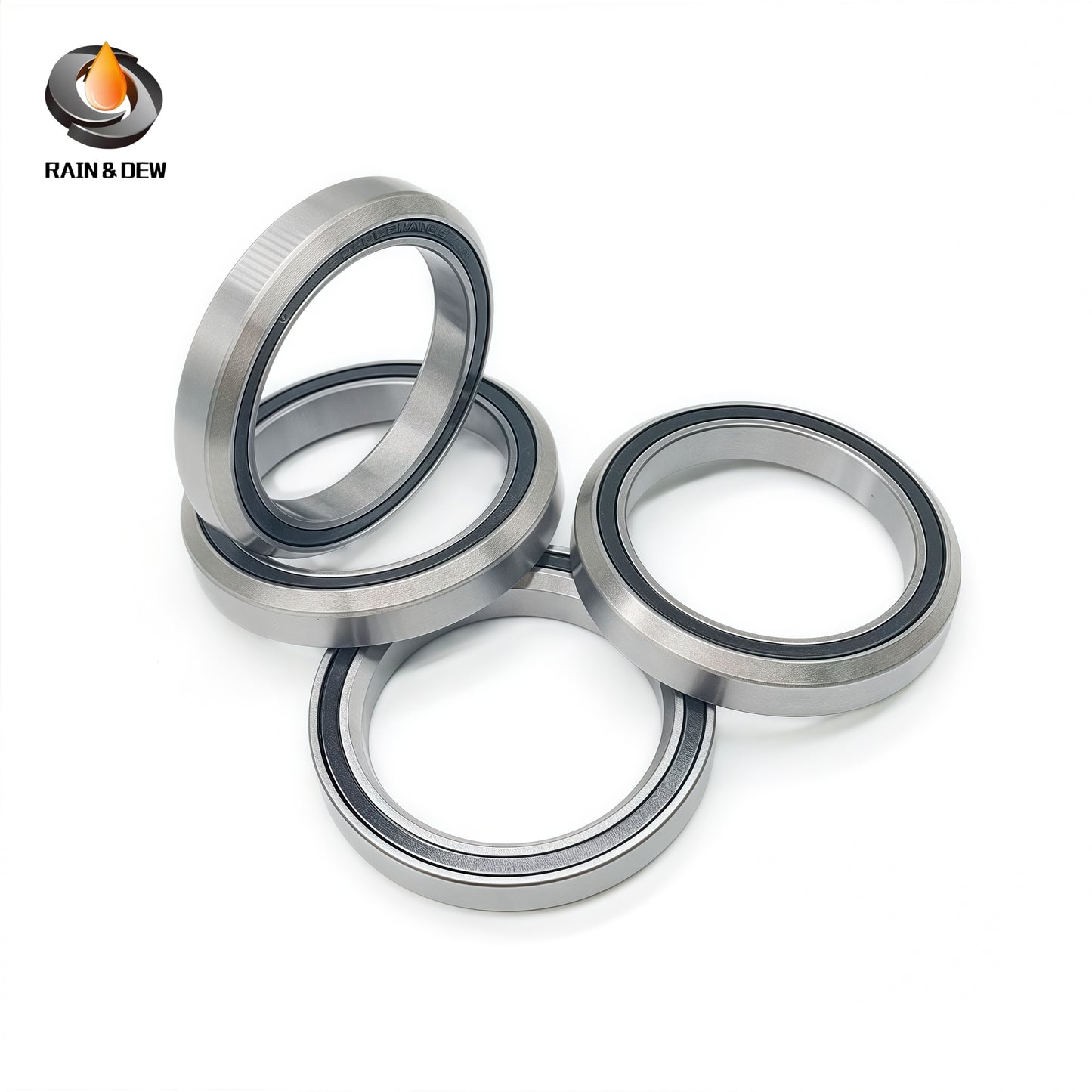 6PCS MH-P17  34.1X46.8X7 mm Bicycle Headset Bearing 45/45 Degree Chrome Steel Tapered Upper Lower Tapered Parts Repair