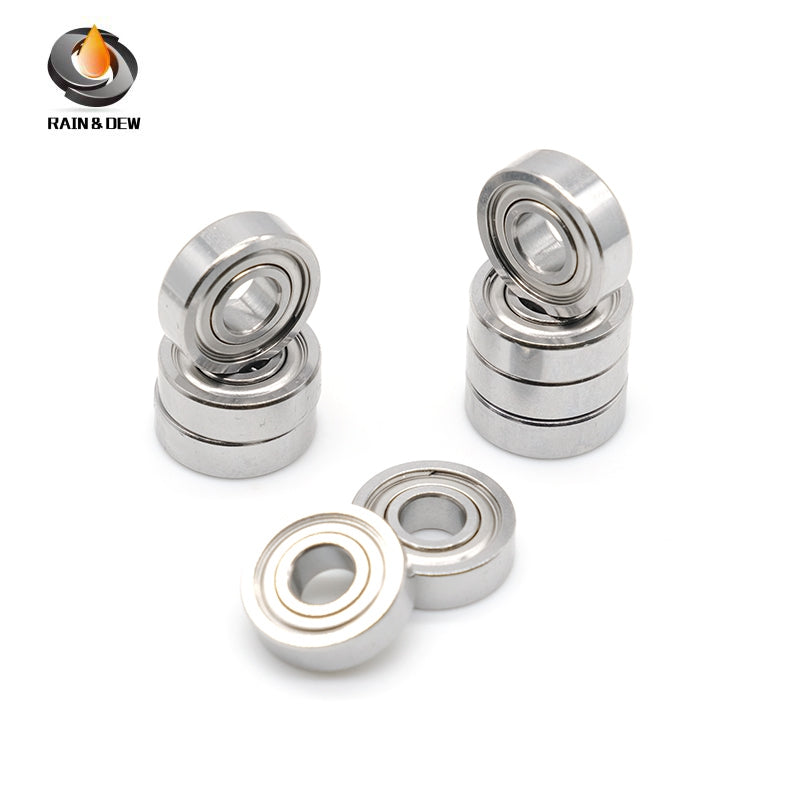 10PCS S695ZZ 5x13x4 mm Stainless Bearing ABEC-9 Stainless Steel Ball Bearings Shielded High Precision 440C