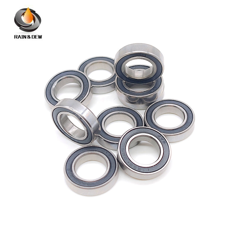 10pcs 6801 2RS Bearing 12x21x5 mm ABEC-7 Metric Thin Section 6801 RS Ball Bearings