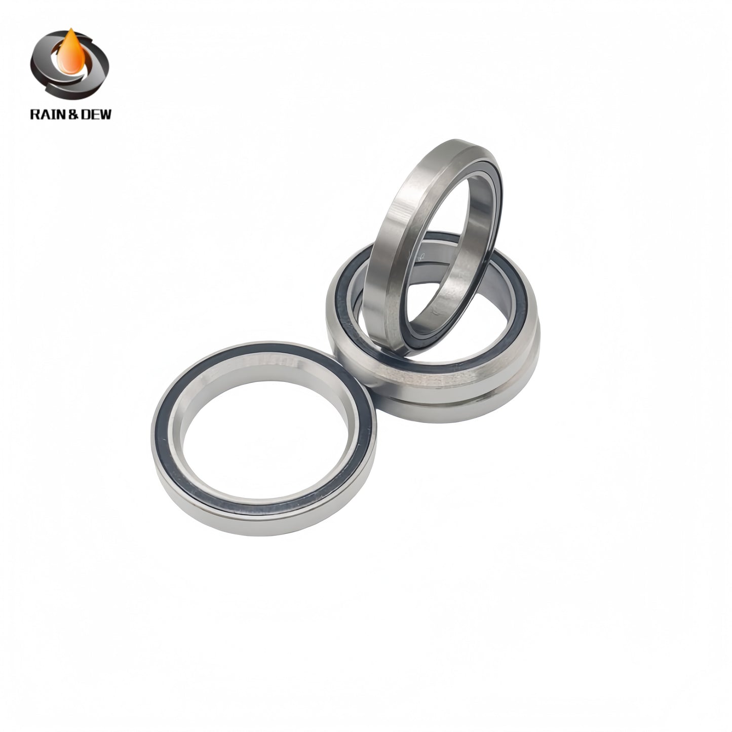 6PCS MH-P17  34.1X46.8X7 mm Bicycle Headset Bearing 45/45 Degree Chrome Steel Tapered Upper Lower Tapered Parts Repair