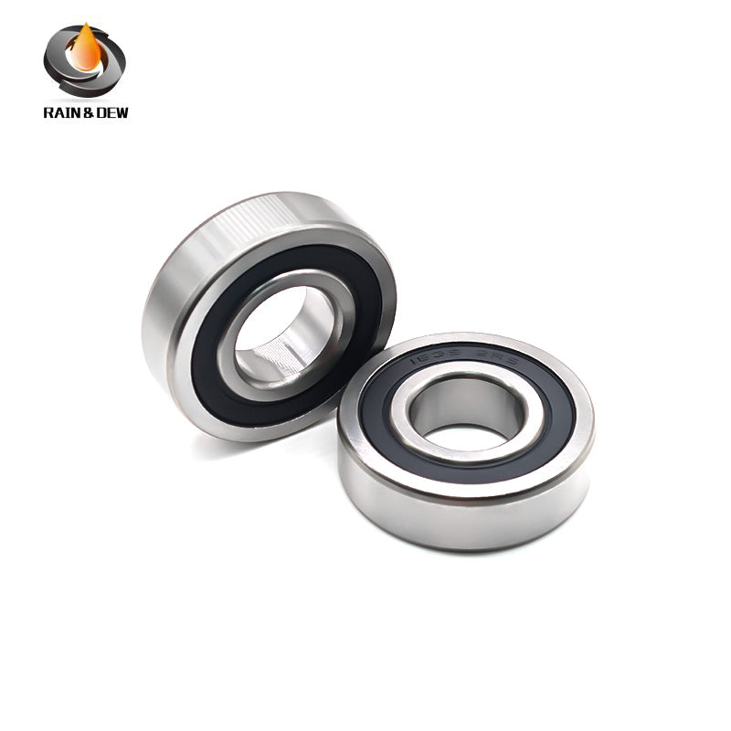 2PCS 1635RS Double Sealed Inch Bearings - 19.05×44.45×12.7 mm (3/4"×1-3/4"×1/2") Rubber Sealed, Chrome Steel, for Agricultural, Industrial Machinery & Harsh Environments