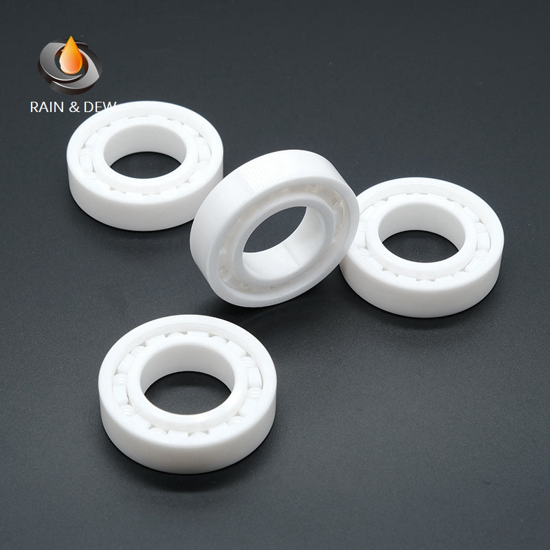 1/2Pcs  6005 CE  15X47X12mm Full Ceramic Bearing  ABEC-9 Zirconia Ceramic Deep Groove Ball Bearings for Fishing Reel