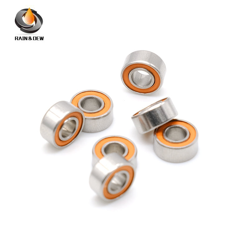 10PCS S687RS CB 7*14*5mm Fishing Reel Bearing Stainless Steel Hybrid Ceramic Bearing ABEC-7