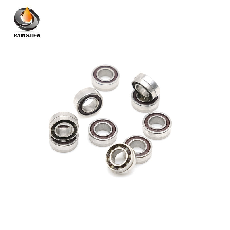 2/4/10PCS  SR144TIKZN8	3.175x6.35x2.380mm High Speed Handpiece Turbine Ceramic Laboratory Dental Bearings For NSK RUCA