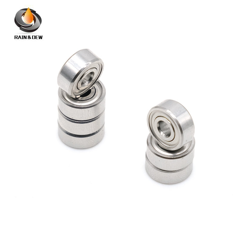 10Pcs R4ZZ 6.35X15.875X4.978mm Miniature Inch Deep Groove Ball Bearing  ABEC-7