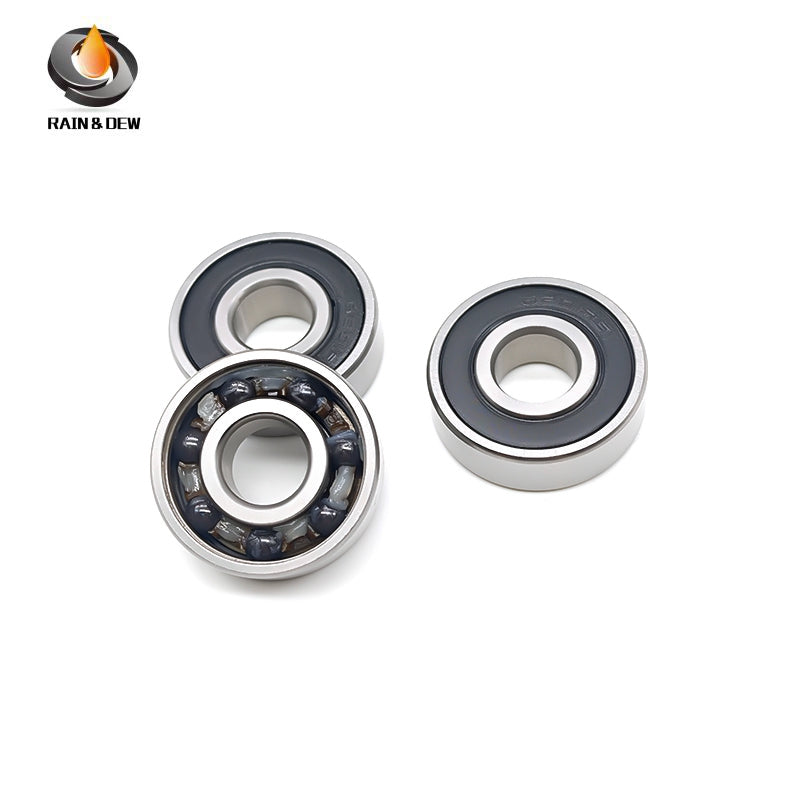 5PCS 6200RS CB 10x30x9mm Hybrid Ceramic Si3N4 Ball Bearing Bicycle Bottom Brackets & Spares Rear wheel 6200 2RS Bearings