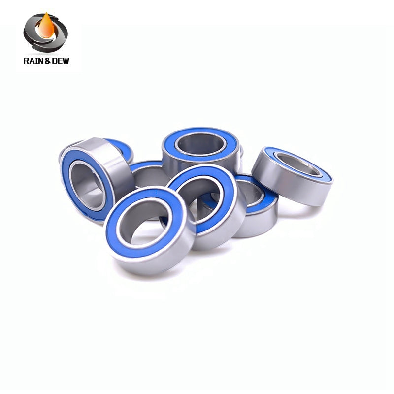 MR95RS-Blue Bearing ABEC-7 (10PCS) 5x8x3 mm Miniature MR95-2RS Ball Bearings Blue Rubber Sealed
