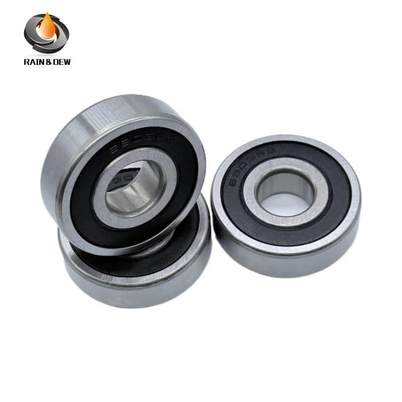 2PCS 6303RS 14X47X14mm Motorcycles Engine Primary Shaft Bearings Bearing ABEC-7