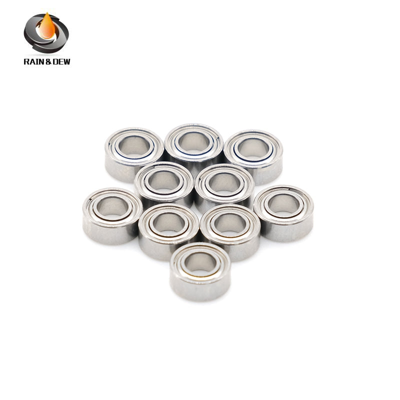 SMR74ZZ CB  4x7x2.5 mm ABEC-7 (10 PCS) RC Car Stainless Steel Hybrid Ceramic Bearings For Fishing Reels