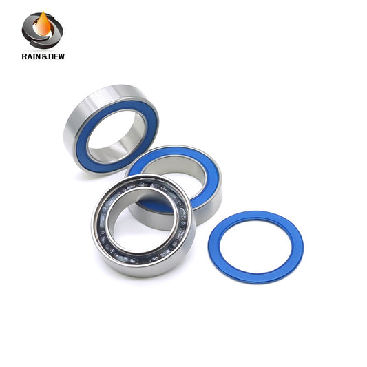 (10PCS) Bicycle Hybrid Ceramic Ball Bearing 18287 2RS CB Bicycle-specific 18x28x7mm Bicycle Hub Bearing Si3N4 Ceramic  ABEC-9