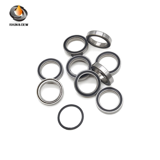 10PCS 6702RS CB 15X21X4mm Hybrid Ceramic Si3N4 Ball Bearing Bicycle Bottom Brackets & Spares Rear wheel 6702  2RS Bearings