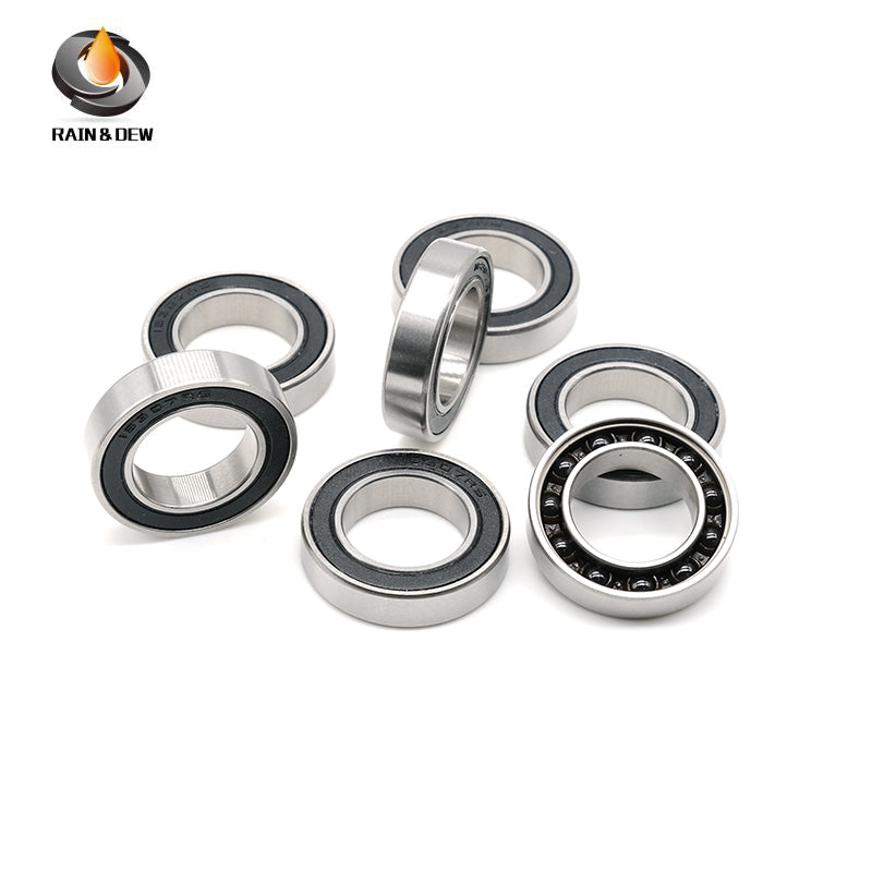 (10PCS) Bicycle Hybrid Ceramic Ball Bearing 18307 2RS CB Bicycle-specific 18x30x7mm Bicycle Hub Bearing Si3N4 Ceramic  ABEC-9