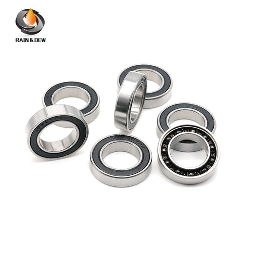 (6PCS) Bicycle Hybrid Ceramic Ball Bearing 24377 2RS CB Bicycle-specific 24x37x7mm Bicycle Hub Bearing Si3N4 Ceramic  ABEC-9