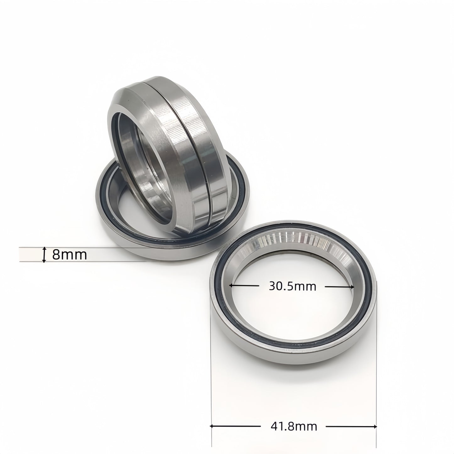 1PCS Bike Headset Bearing 40/37/30.15/34.1 mm Steel Bearings | Waterproof & Durable for MTB/Road Bicycle Steering Repair