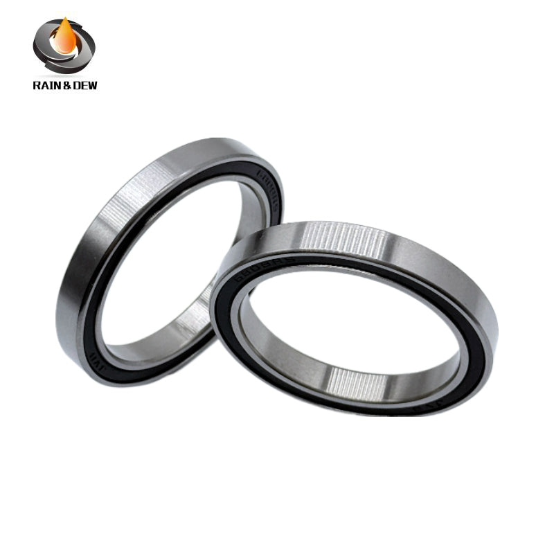 6pcs 6808 2RS Bearing 40x52x7 mm ABEC-7 Metric Thin Section 6808 RS Ball Bearings