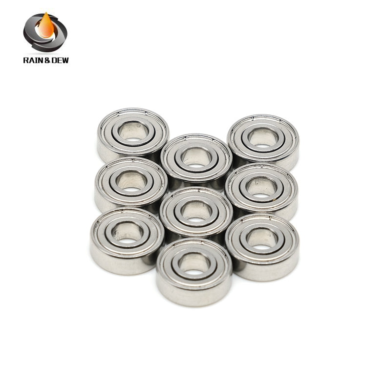 10PCS S697ZZ 7x17x5 mm Stainless Bearing ABEC-9 Stainless Steel Ball Bearings Shielded High Precision 440C