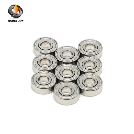 10PCS S697ZZ 7x17x5 mm Stainless Bearing ABEC-9 Stainless Steel Ball Bearings Shielded High Precision 440C