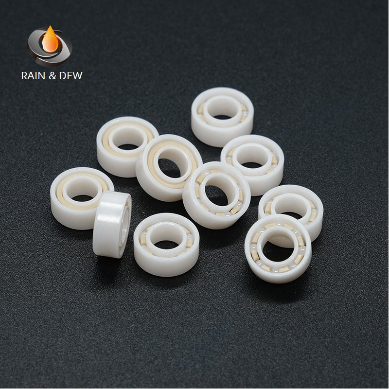 1/2Pcs MR105CE 5*10*4mm Full Ceramic Bearing  Ceramic ZrO2 Bearing  For Fishing Reel