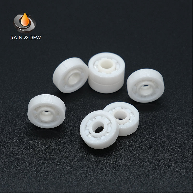 1/2Pcs 604 CE 4*12*4mm  Full Ceramic Bearing ABEC-9 Zirconia ZRO2 High Precision Spinning Bearing for Fishing Reel