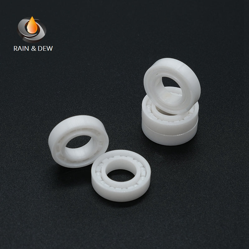 1/2Pcs 6800 CE  10*19*5mm Full Ceramic Bearing  ABEC-9 Zirconia Ceramic Deep Groove Ball Bearings for Fishing Reel