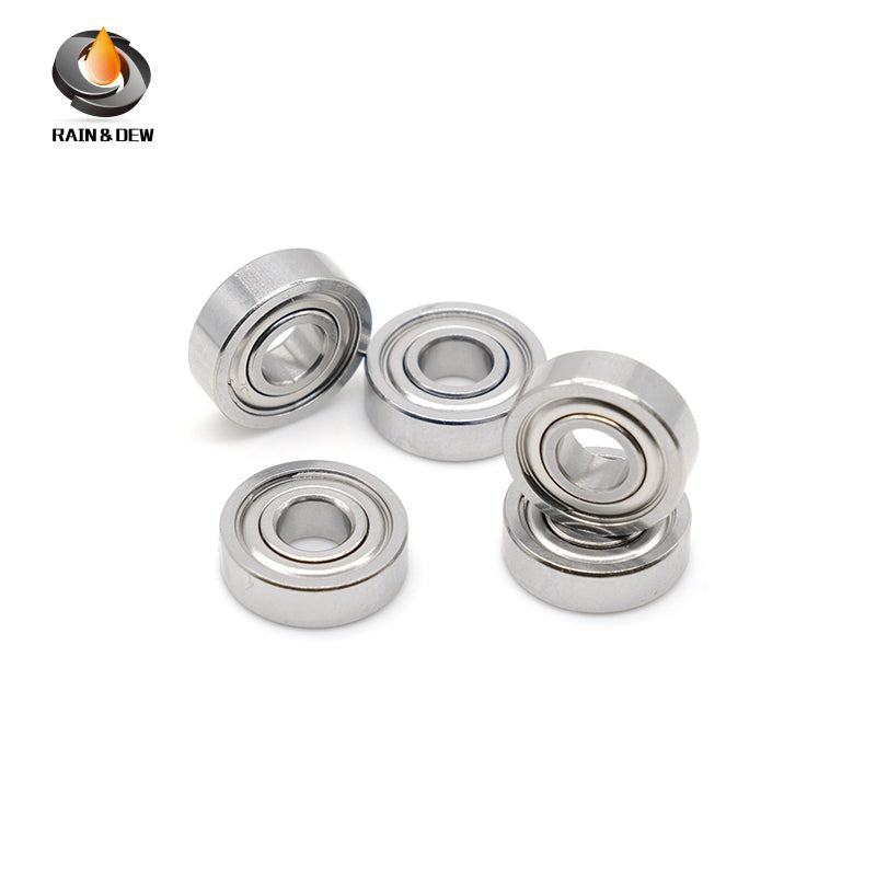 10PCS S695ZZ 5x13x4 mm Stainless Bearing ABEC-9 Stainless Steel Ball Bearings Shielded High Precision 440C
