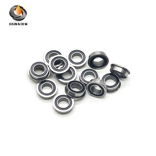 10Pcs MF95RS Bearing 5X9X3 mm  ABEC-7 Flanged Miniature MF95RS Ball Bearings For  3D Printer