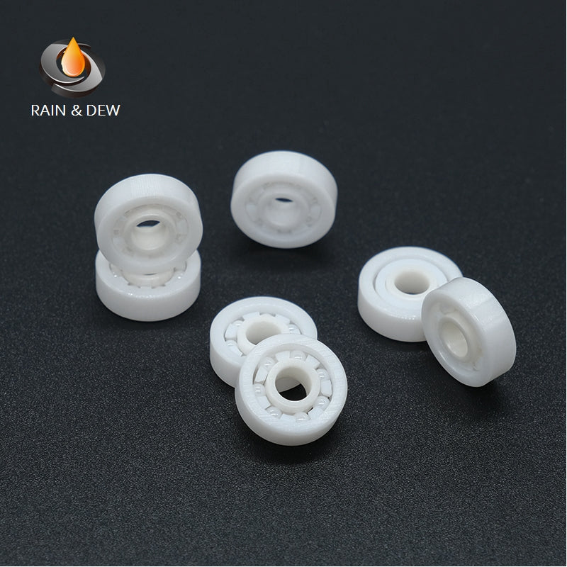 1/2Pcs 604 CE 4*12*4mm  Full Ceramic Bearing ABEC-9 Zirconia ZRO2 High Precision Spinning Bearing for Fishing Reel