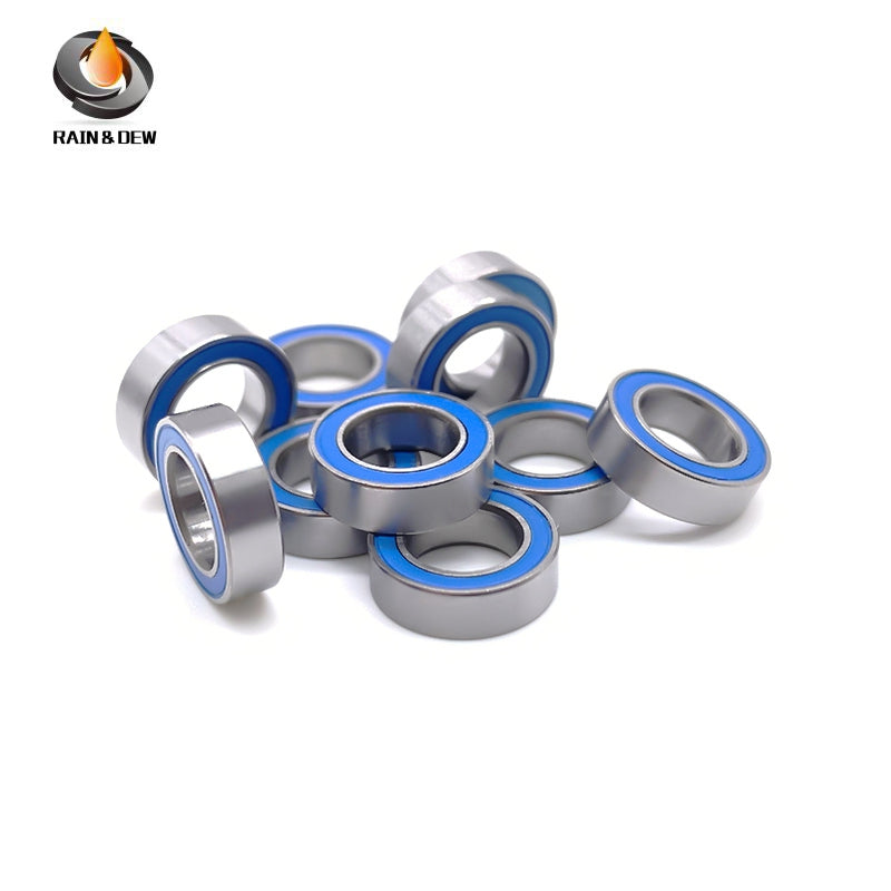 MR106RS-Blue Bearing ABEC-7 (10PCS) 6x10x3 mm Miniature MR106-2RS Ball Bearings Blue Rubber Sealed