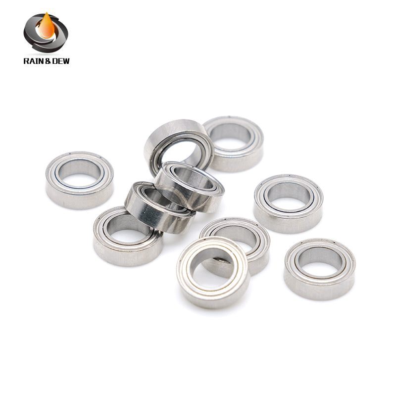 10Pcs MR106ZZ ABEC-9 Bearings, 6x10x3 mm High-Speed Nail Drill Handpiece Bearings - No Heat, Longer Life, More Stable & Smooth