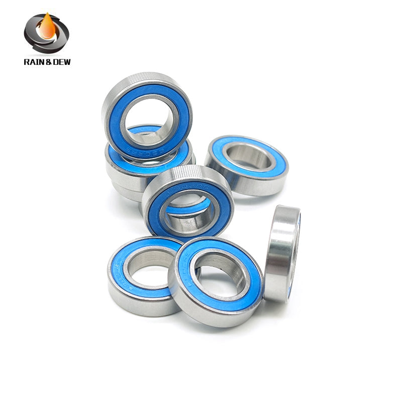 10PCS 6902 2RS-Blue Bearing 15*28*7 mm  ABEC-7  Metric Thin Section 61902RS 6902 RS Ball Bearings 6902RS
