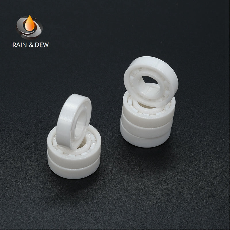 1/2Pcs 6901 CE  12*24*6mm Full Ceramic Bearing  ABEC-9 Zirconia Ceramic Deep Groove Ball Bearings for Fishing Reel