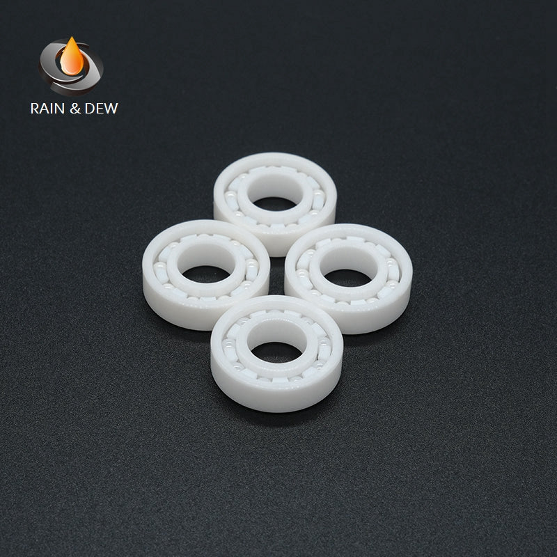 1/2Pcs 6902 CE  15*28*7mm Full Ceramic Bearing  ABEC-9 Zirconia Ceramic Deep Groove Ball Bearings for Fishing Reel