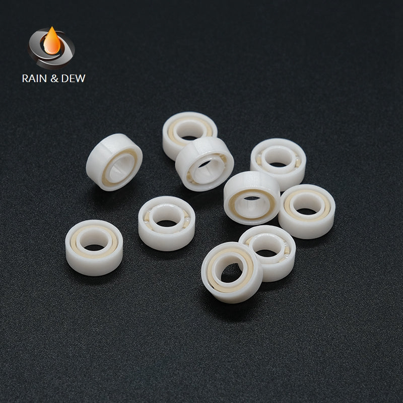 1/2Pcs MR105CE 5*10*4mm Full Ceramic Bearing  Ceramic ZrO2 Bearing  For Fishing Reel