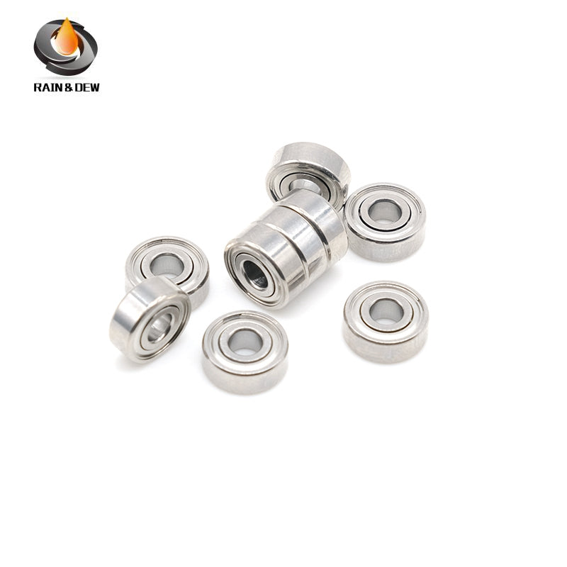 10Pcs  SMR83ZZ	3x8x3mm  Stainless Steel  Bearing ABEC-9 Fishing Reel Bearing For DAIWA & SHIMANO &Abu Garcia Reel Handles
