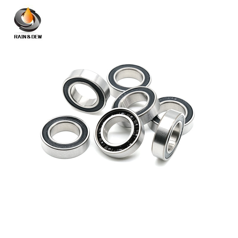 (10PCS) Bicycle Hybrid Ceramic Ball Bearing 15267 2RS CB Bicycle-specific 15x26x7mm Bicycle Hub Bearing Si3N4 Ceramic  ABEC-9
