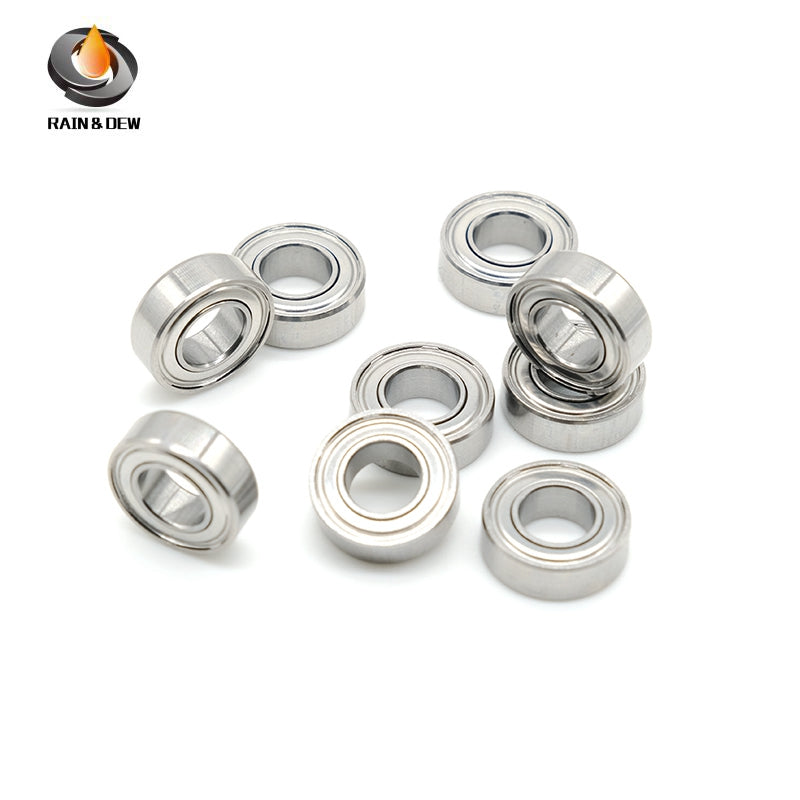 10Pcs MR115ZZ ABEC-9 Bearings, 5X11X4 mm High-Speed Nail Drill Handpiece Bearings - No Heat, Longer Life, More Stable & Smooth
