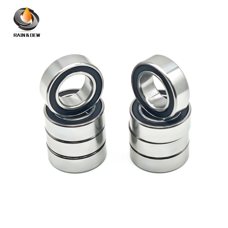 10PCS 63801RS Bearing 12x21x7 mm  Bicycle Suspension Pivot Repair Parts Ball Bearings