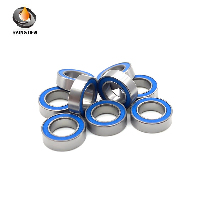 MR106RS-Blue Bearing ABEC-7 (10PCS) 6x10x3 mm Miniature MR106-2RS Ball Bearings Blue Rubber Sealed