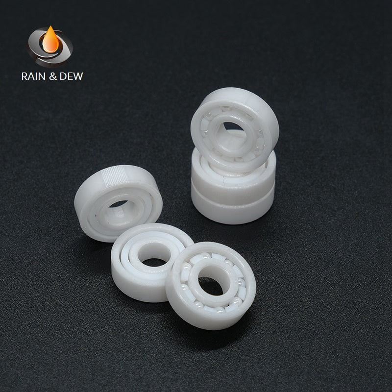 1/2Pcs  696CE 6*15*5mm  Full Ceramic Bearing  ABEC-9 Zirconia ZRO2 High Precision Spinning Bearing for Fishing Reel